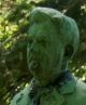 Carl Petersen, buste fra Gravsted på Assistens kirkegård